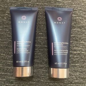 Monat shampoo and conditioner 2oz